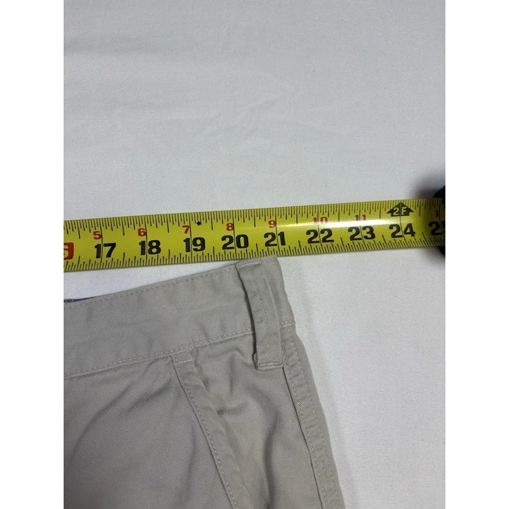 Polo Ralph Lauren Shorts Mens 42 Khaki Beige Tan Chino Flat Front Causal Cotton